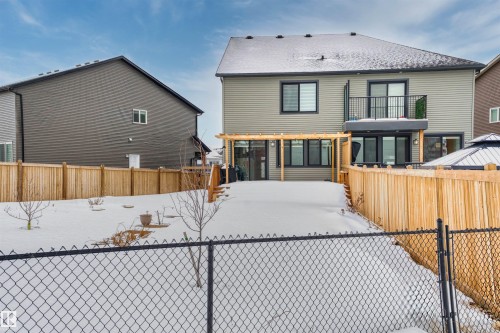 1727 Plum Crescent, Edmonton, AB - Outdoor With Deck Patio Veranda With Exterior