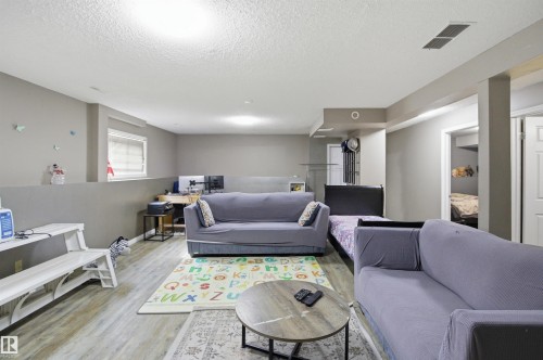 3940 33 Street, Edmonton, AB - Indoor Photo Showing Living Room