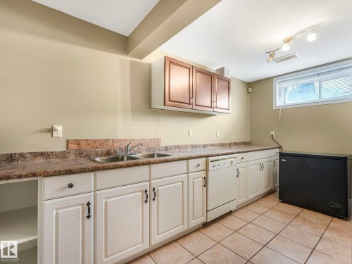 9945 163 Street Nw, Edmonton, AB - Indoor Photo Showing Kitchen With Double Sink