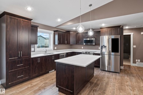 255 Terra Nova Crescent, Cold Lake, AB - Indoor Photo Showing Kitchen With Stainless Steel Kitchen With Upgraded Kitchen