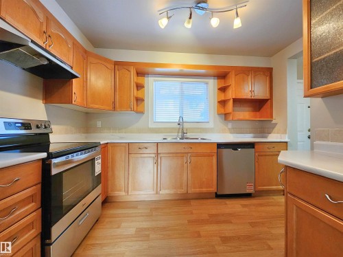 69 3812 20 Avenue, Edmonton, AB - Indoor Photo Showing Kitchen With Stainless Steel Kitchen With Double Sink