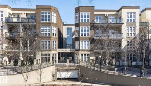 420 10407 122 Street, Edmonton, AB - Outdoor With Balcony With Facade