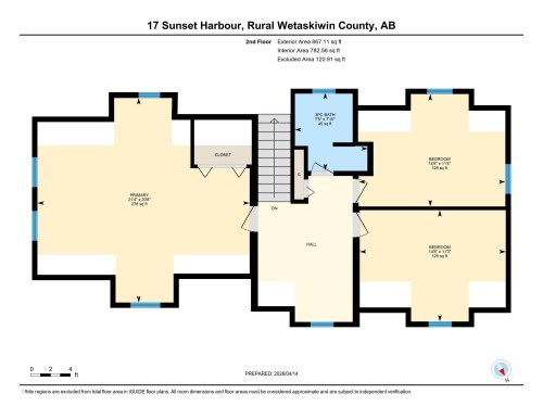 Floor plan - 17 Sunset Harbour, Rural Wetaskiwin County, AB 