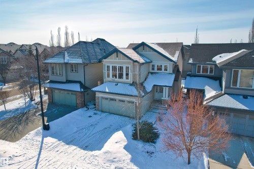 805 Armitage Wynd, Edmonton, AB - Outdoor With Deck Patio Veranda With Facade