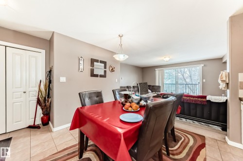 203 11827 105 Street, Edmonton, AB - Indoor Photo Showing Dining Room