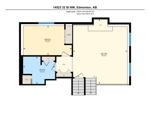 Floor plan - 14523 32 Street, Edmonton, AB - Other