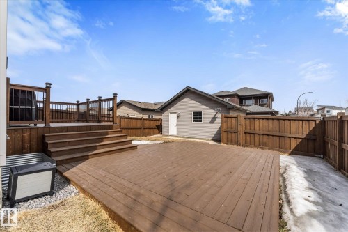 1 Currant Crescent, Fort Saskatchewan, AB - Outdoor With Deck Patio Veranda With Exterior