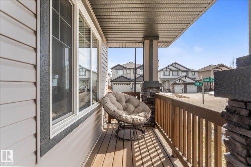 1 Currant Crescent, Fort Saskatchewan, AB - Outdoor With Deck Patio Veranda With Exterior