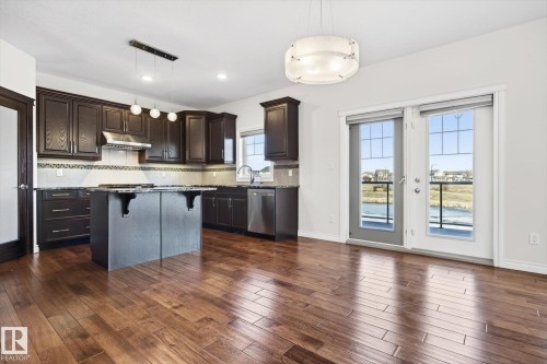 15856 13 Avenue, Edmonton, AB - Indoor Photo Showing Kitchen With Upgraded Kitchen