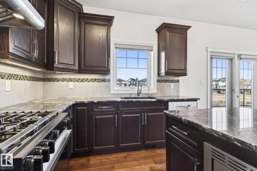 15856 13 Avenue, Edmonton, AB - Indoor Photo Showing Kitchen With Upgraded Kitchen
