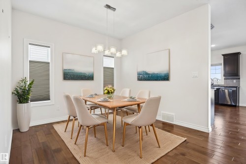 15856 13 Avenue, Edmonton, AB - Indoor Photo Showing Dining Room