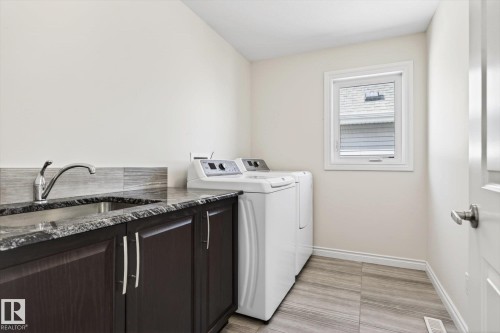 15856 13 Avenue, Edmonton, AB - Indoor Photo Showing Laundry Room