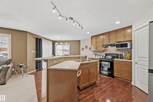 304 79 Street, Edmonton, AB - Indoor Photo Showing Kitchen With Double Sink
