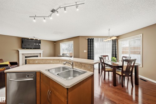 304 79 Street, Edmonton, AB - Indoor With Fireplace