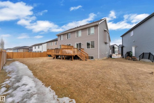 3861 Chrustawka Place, Edmonton, AB - Outdoor With Deck Patio Veranda With Exterior