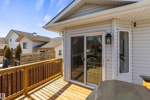 21 Dubonnet Way, St. Albert, AB - Outdoor With Deck Patio Veranda With Exterior