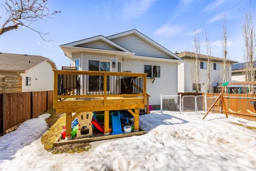 21 Dubonnet Way, St. Albert, AB - Outdoor With Deck Patio Veranda With Exterior