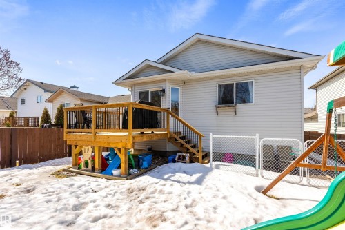 21 Dubonnet Way, St. Albert, AB - Outdoor With Deck Patio Veranda With Exterior