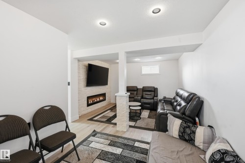 9031 133 Avenue, Edmonton, AB - Indoor With Fireplace