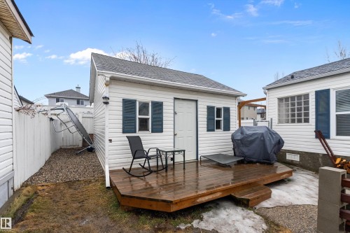 3 Sunset Boulevard, Spruce Grove, AB - Outdoor With Deck Patio Veranda With Exterior