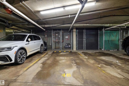 323 14808 125 Street, Edmonton, AB - Indoor Photo Showing Garage