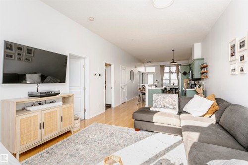 503 9503 101 Avenue, Edmonton, AB - Indoor Photo Showing Living Room