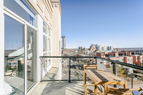 503 9503 101 Avenue, Edmonton, AB - Outdoor With Balcony With View With Exterior