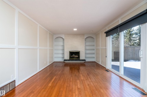 123 Westridge Road, Edmonton, AB - Indoor With Fireplace