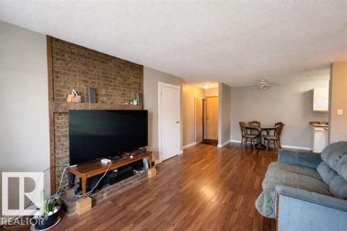 308 10136 160 Street Nw, Edmonton, AB - Indoor Photo Showing Living Room