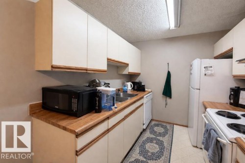 308 10136 160 Street Nw, Edmonton, AB - Indoor Photo Showing Kitchen With Double Sink