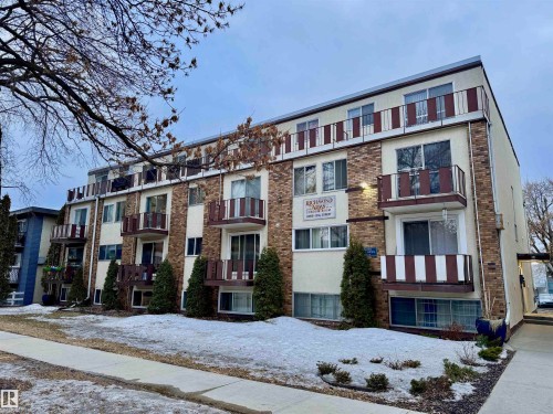 18 10616 123 Street, Edmonton, AB - Outdoor With Balcony With Facade