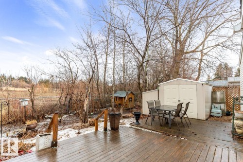 42 Rim Road, Edmonton, AB - Outdoor With Deck Patio Veranda
