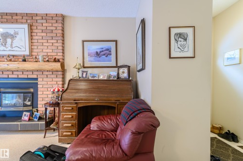 45 Wimbleton Crescent, St. Albert, AB - Indoor With Fireplace