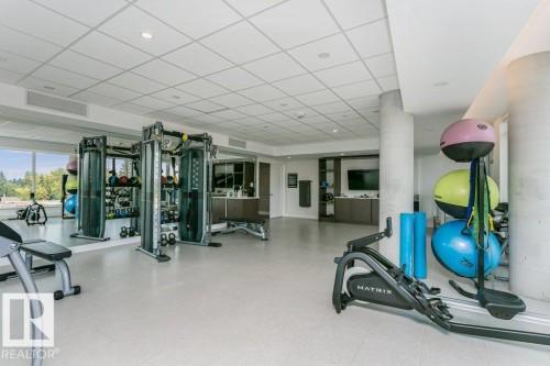 904 14105 West Block Drive, Edmonton, AB - Indoor Photo Showing Gym Room