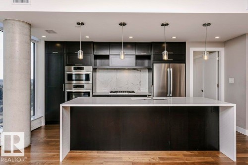 904 14105 West Block Drive, Edmonton, AB - Indoor Photo Showing Kitchen With Upgraded Kitchen