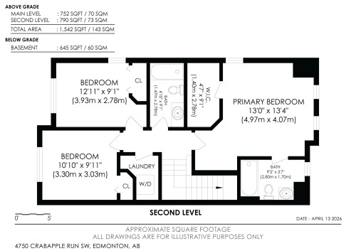 Floor plan - 4750 Crabapple Run, Edmonton, AB - Other