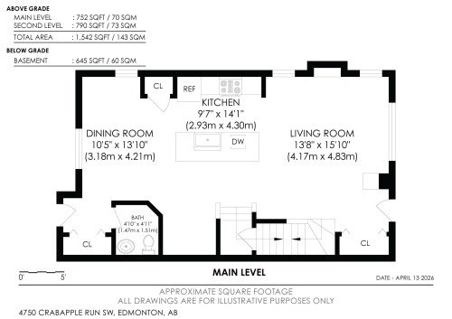 Floor plan - 4750 Crabapple Run, Edmonton, AB - Other