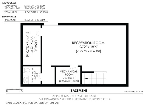 Floor plan - 4750 Crabapple Run, Edmonton, AB - Other