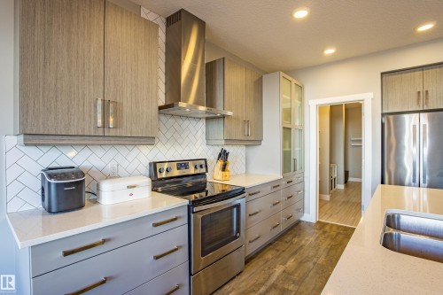 9815 225 Street, Edmonton, AB - Indoor Photo Showing Kitchen