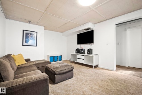 Basement - 13519 110 A Avenue, Edmonton, AB - Indoor Photo Showing Living Room