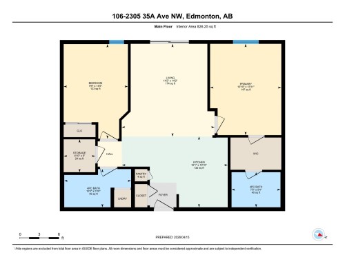 Floor plan - 106 2305 35A Avenue Nw, Edmonton, AB - Other
