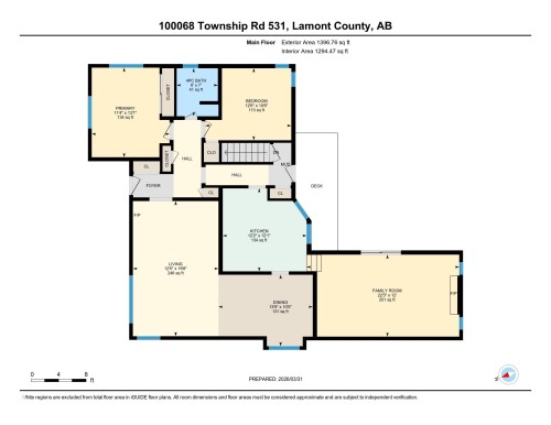 Floor plan - 160068 Twp 531, Rural Lamont County, AB - Other