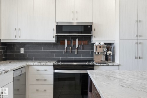 4111 121 Street, Edmonton, AB - Indoor Photo Showing Kitchen With Upgraded Kitchen