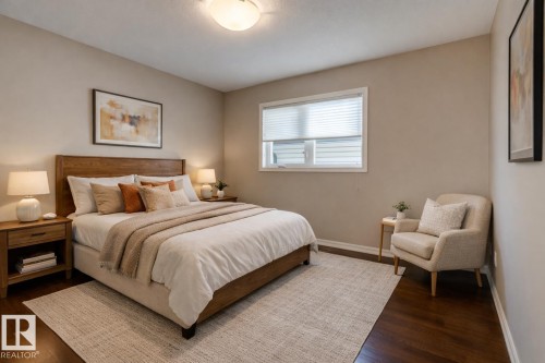11122 52 Street, Edmonton, AB - Indoor Photo Showing Bedroom