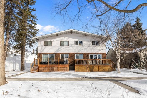 9326 80 Avenue, Edmonton, AB - Outdoor With Deck Patio Veranda
