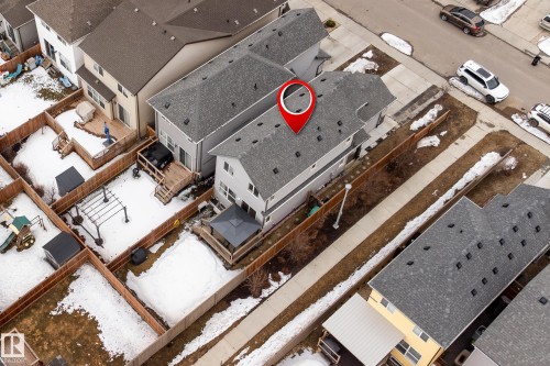 The property features a private backyard with a wooden deck and a covered gazebo - 22742 95A Ave, Edmonton, AB -  Photo Showing Other Room