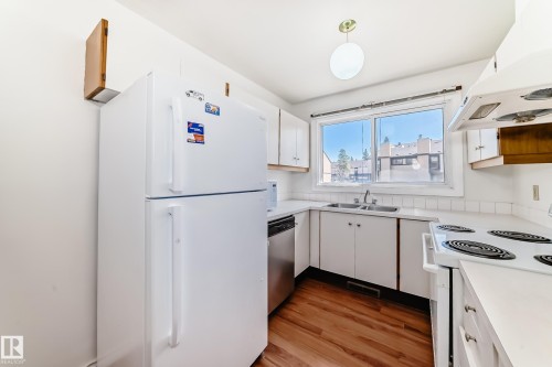 12054 25 Avenue, Edmonton, AB - Indoor Photo Showing Kitchen With Double Sink