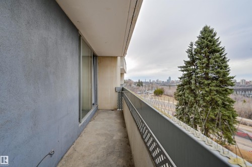409 10883 Saskatchewan Drive, Edmonton, AB - Outdoor With Balcony
