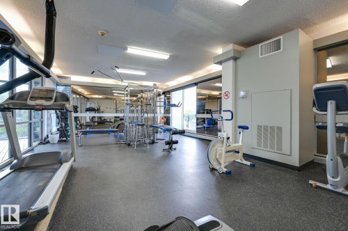 409 10883 Saskatchewan Drive, Edmonton, AB - Indoor Photo Showing Gym Room