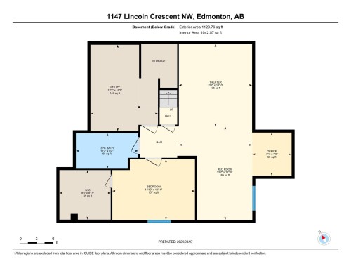 Floor plan - 1147 Lincoln Crescent, Edmonton, AB - Other